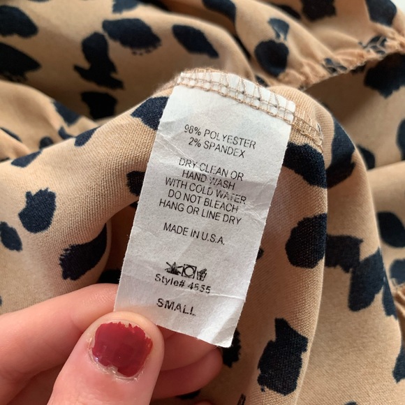 High Neck Ruffle Blouse - Picture 4 of 4